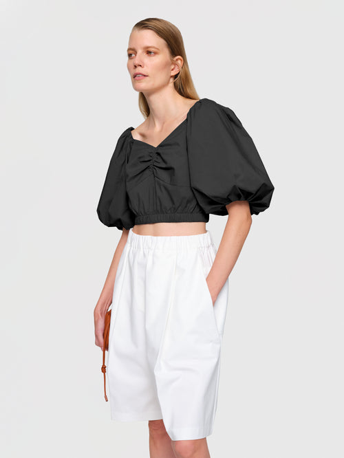 Organic Cotton Poplin Andria Top
