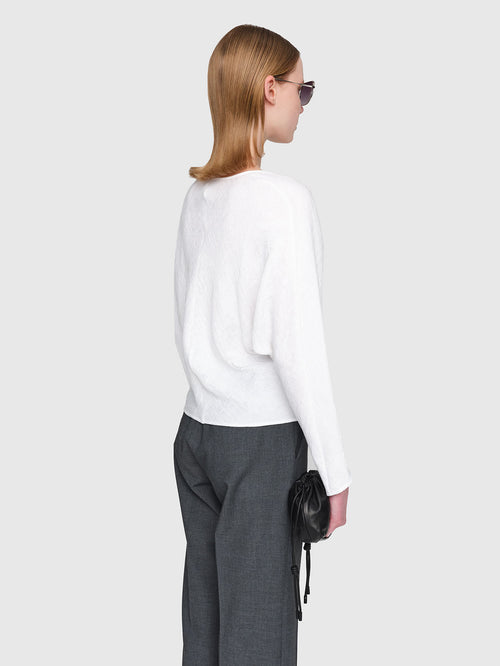 Plisse Crepe Nerri  Top
